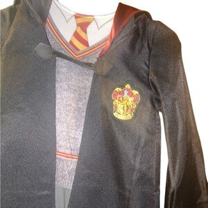 Harry Potter hogwarts gryffindor robe costume 1 piece kids size 7/8 M